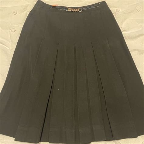 celine pleated skirt.